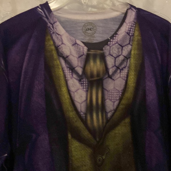 DC Comics Joker Dress Up T-Shirt Adult Size XL💥 - Picture 2 of 4